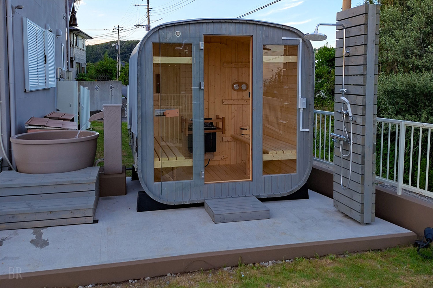 Private Sauna Exclusive to HANARE Guests