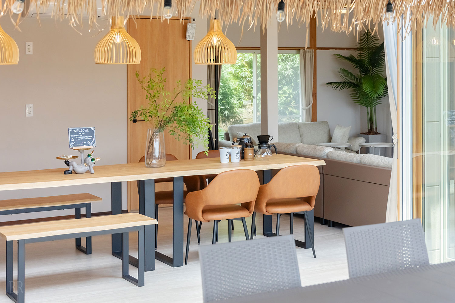 Private Accommodation Space for Up to 16 Guests