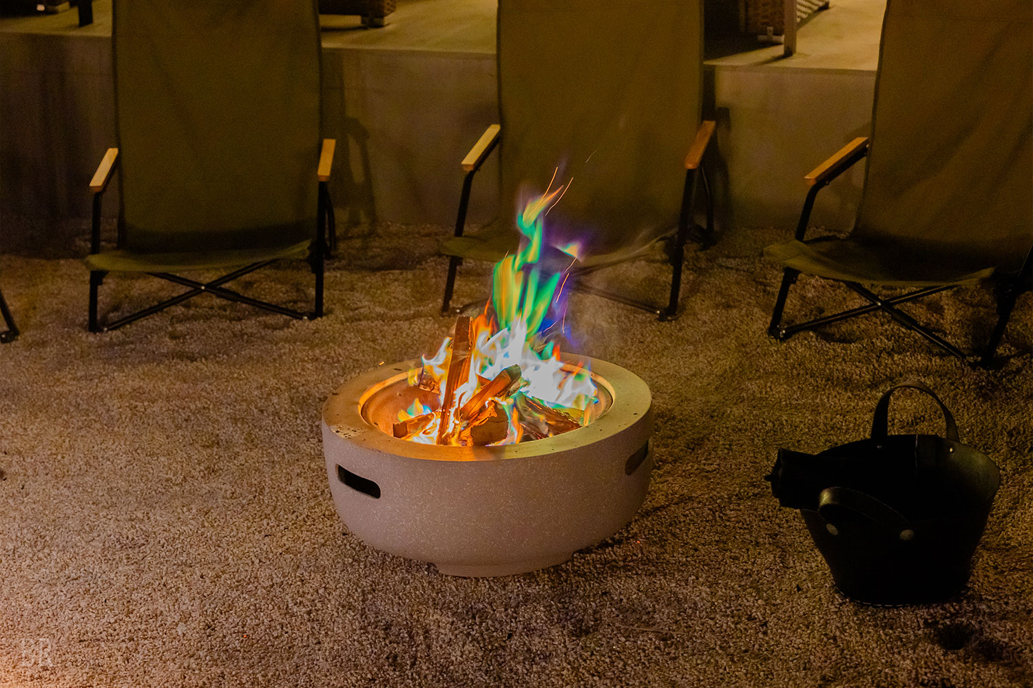 Private Terrace Space for Dining, Spa Experiences & Campfires