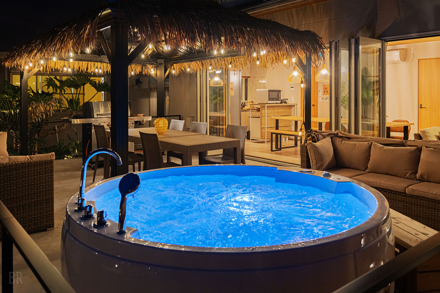 Private Terrace Space for Dining, Spa Experiences & Campfires